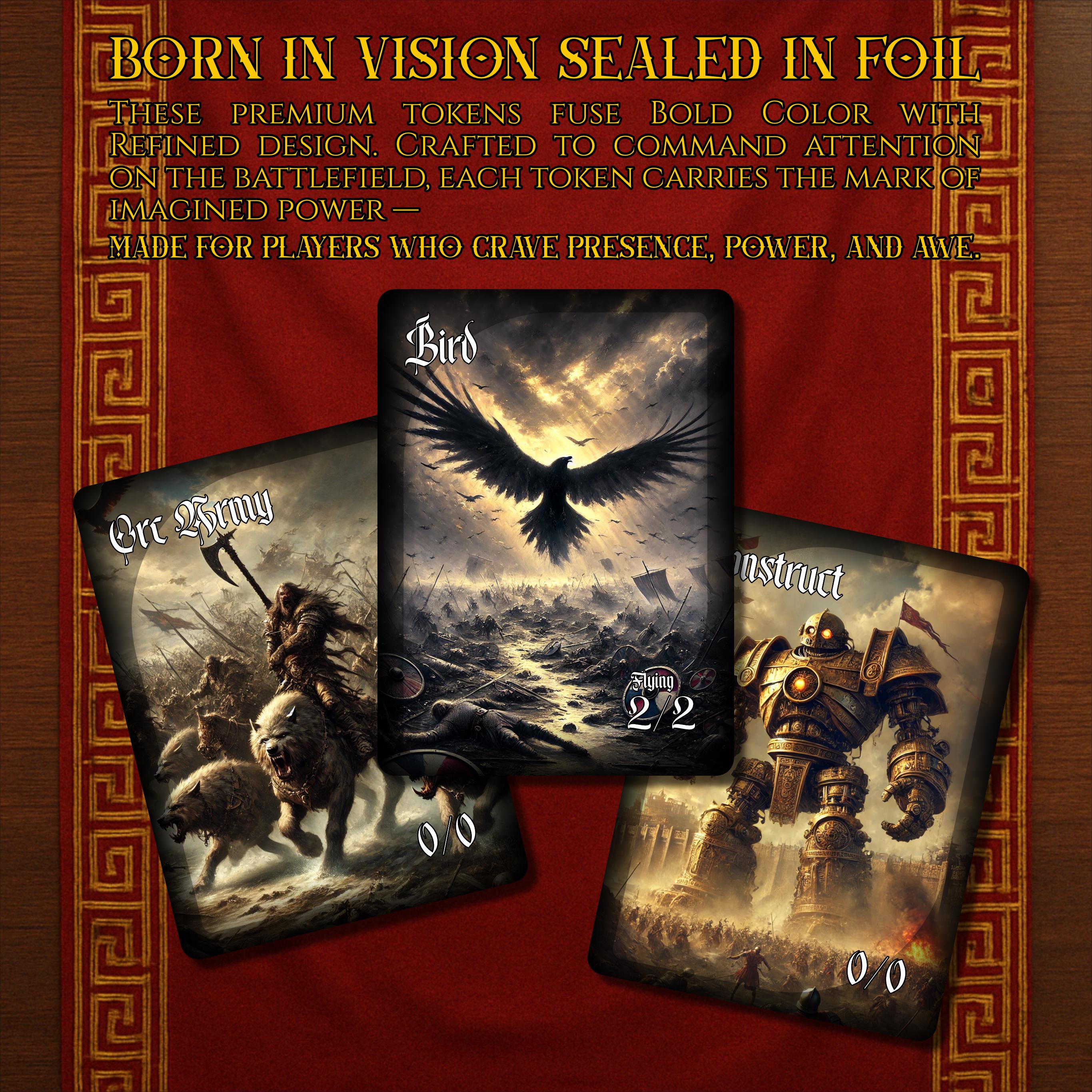 Treasure Foil Token x2 または Treasure non Foil Token x3 für MTG 