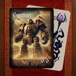 Construct Foil Token x2 oder Construc non Foil Token x3 für MTG R5F/R5