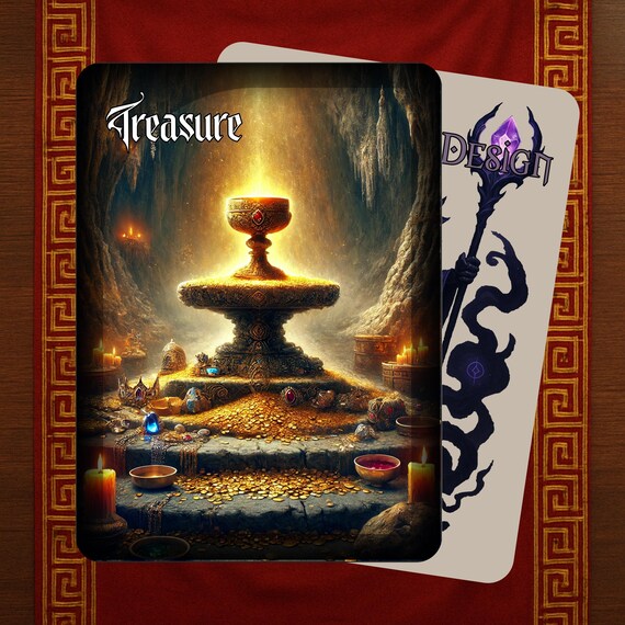 Treasure Foil Token x2 または Treasure non Foil Token x3 für MTG 