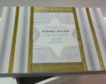 Bat Mitzvah Box Personalized with your Invitation