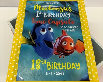 Under the Sea Time Capsule- First Birthday