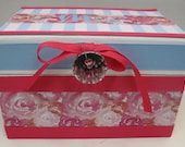 NEW Trinket Jewelry Box- to match decor or favorite colors
