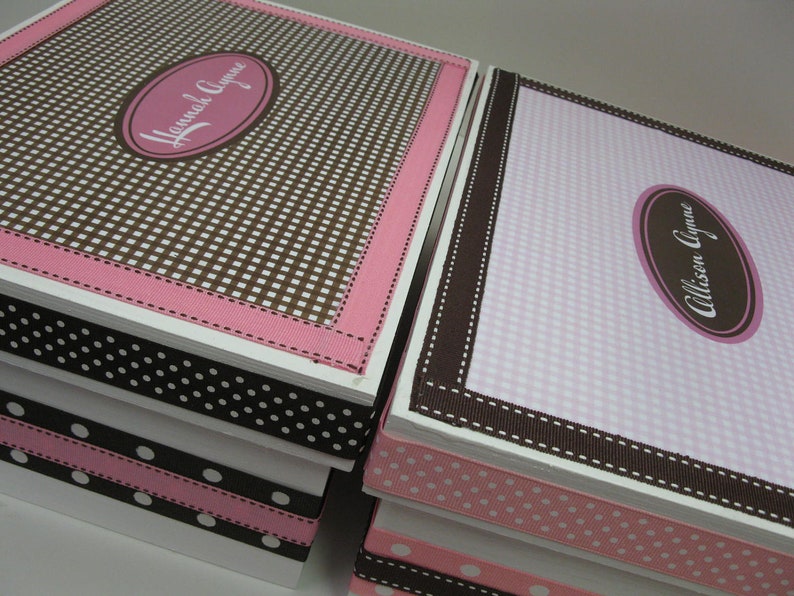 TWIN Girls Keepsake Boxes Personalized Etsy