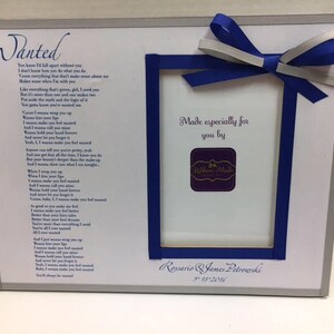 Father Daughter Dance Song with Lyrics Navy and Gray