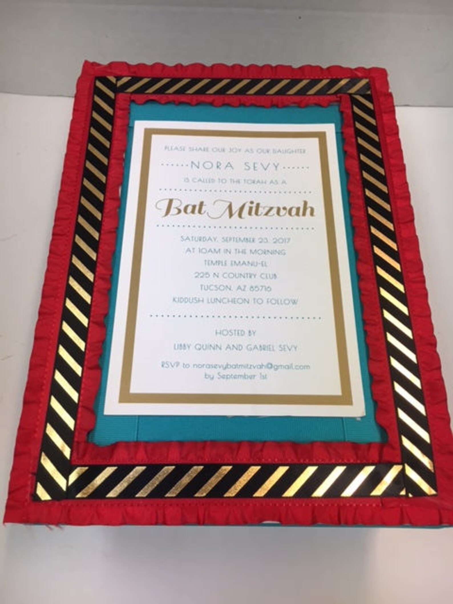 Bar / Bat Mitzvah boîte de souvenir spéciale anniversaire Etsy