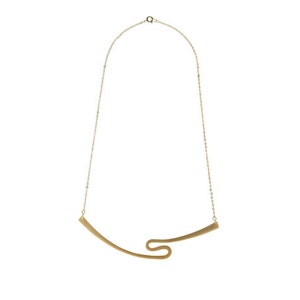 Collar elegante, collar corto, collar delicado, collar de oro de la mujer, collar único del encanto, collar femenino, regalo para su