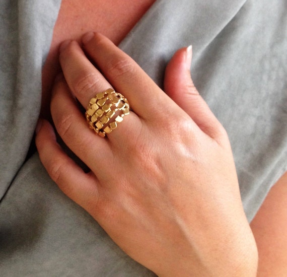 Peach Morganite & Diamond Engagement Ring 5.56 Carat 14k White Gold Huge Unique  Design Halo Ring handmade