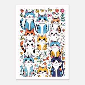 Cats, cat pictures, cat posters, cat posters, kittens, cats, cat art