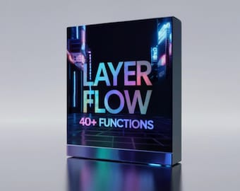 Layer Flow v1.0 | Script | 40+ Functions | After Effects