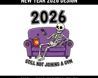 Nieuwjaar 2026 grappig grafisch T-shirtontwerp (SVG, PNG), nieuwjaarsshirt (directe download0
