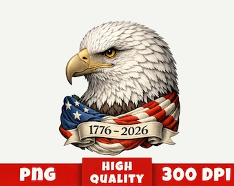 250-jarig jubileum VS: 250 jaar 3D adelaar-embleem sublimatieontwerp 1776-2026 digitale download