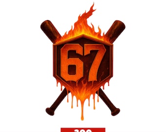 67 PNG Baseball Ice Cream Drip Svg: Trendy Gen Alpha Trendy 2026 sport-T-shirt