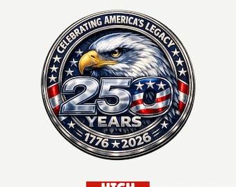 250e verjaardag VS kunst 3D-embleem adelaar png American Pride Verjaardagsviering Verenigde Staten