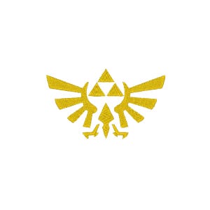 Zelda Machine Embroidery Design - Ocarina Spirit Medallion