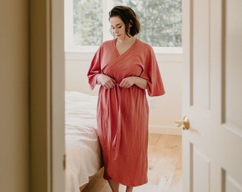 WRAP ROBE | Organic Cotton/Hemp/Tencel™ Loungewear