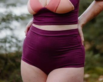 HIGH WAIST PANTY | Sustainable Underwear
