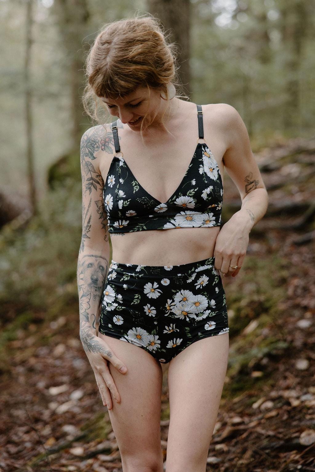 TRILLIUM BRA | Organic Cotton/Hemp/Tencel™ - Soft Longline Triangle Bralette