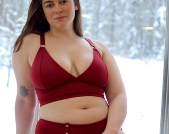 TRILLIUM BRA | Sustainable Longline Triangle Bralette