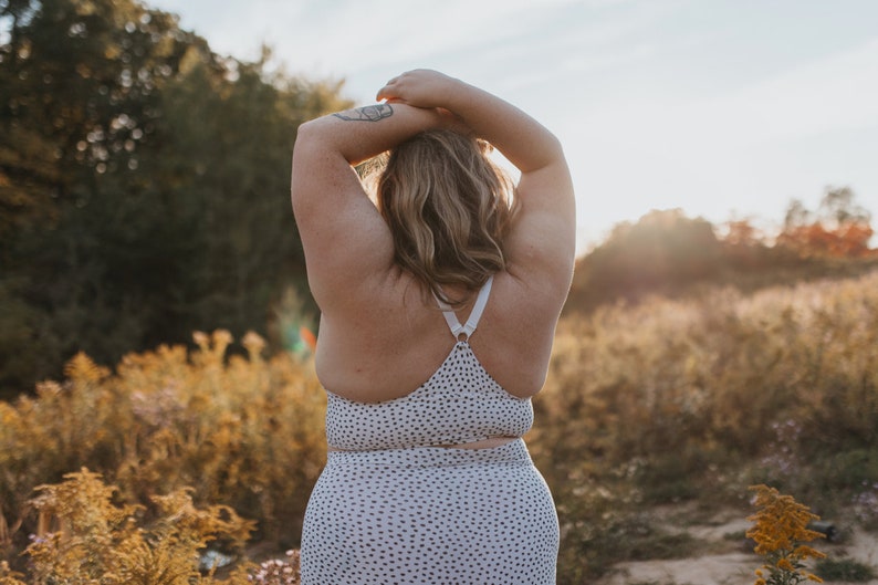 Verbena Bra Racerback Longline Bralette Organic Cotton, Tencel &/or Hemp Bralette image 5