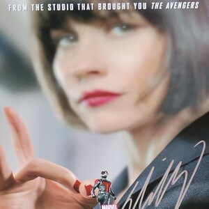 Evangeline Lilly, Ant-Man, Signed Autographed Photo 10x8 inch