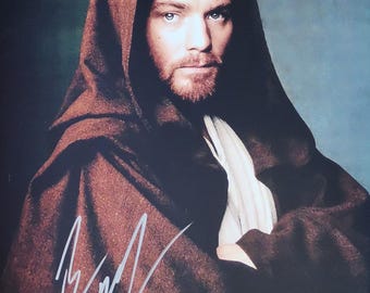 Ewan McGregor, Star Wars, Obi-Wan Kenobi, Autograph Original Signed 10x8 inch Photo