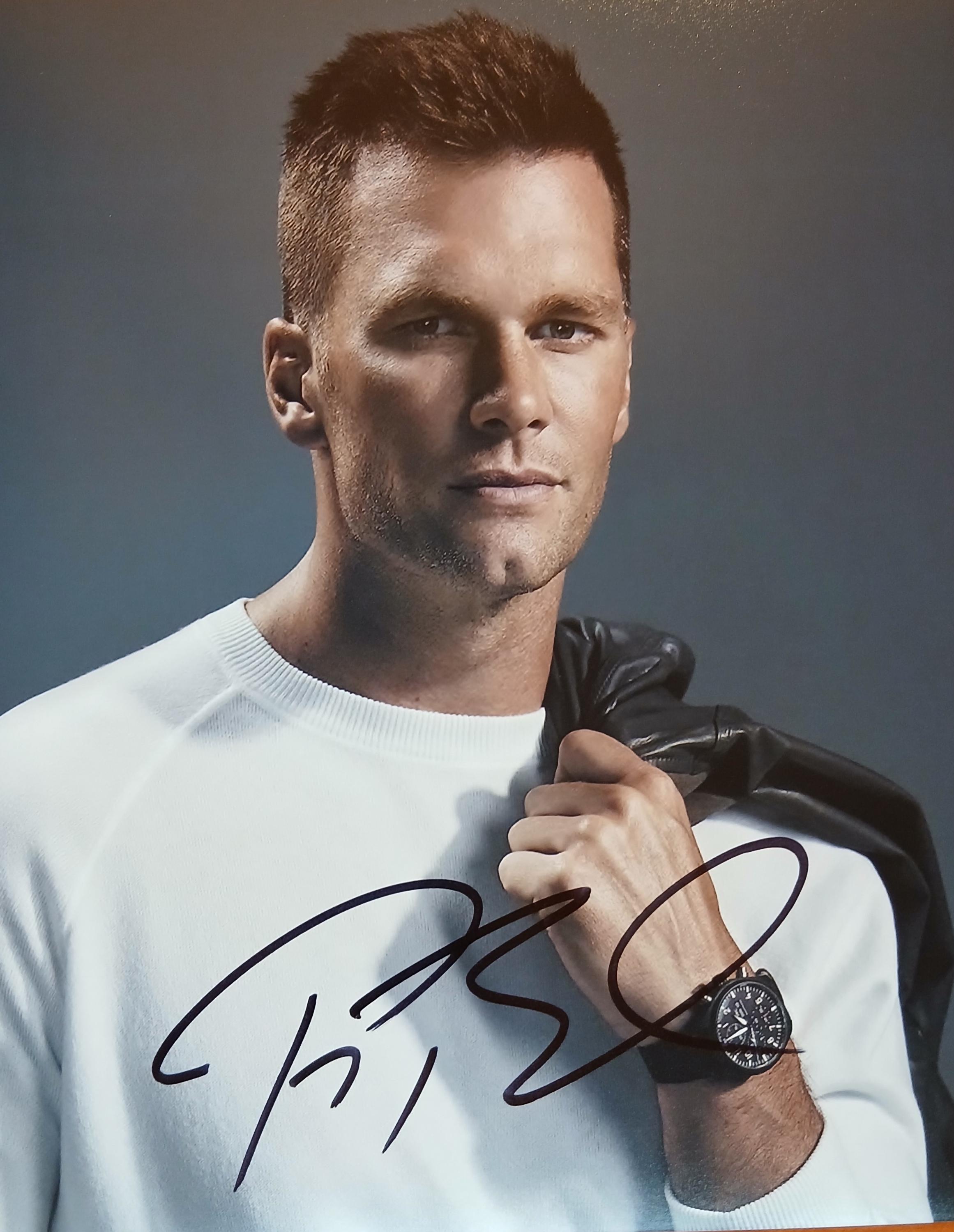Tom brady autograph - Etsy 日本