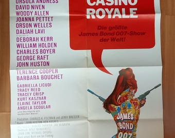 James Bond, Casino Royale, Original Movie Poster 1970s