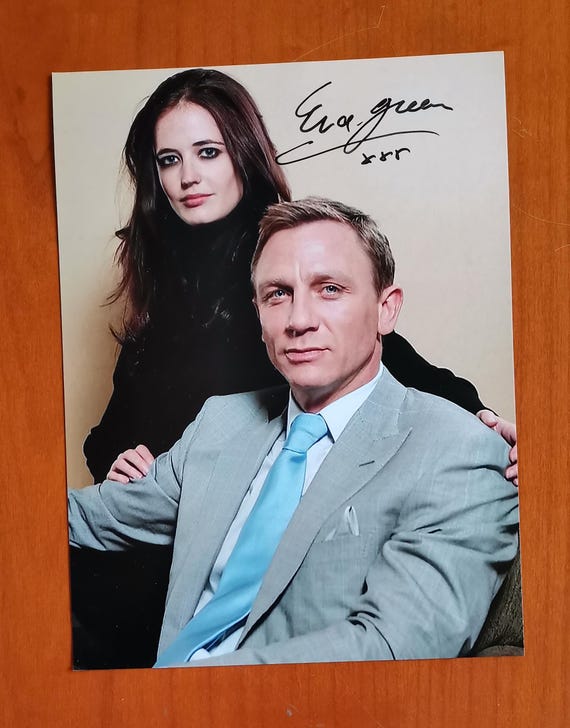 Eva Green, Casino Royale, Autograph Original Signed 8x6 Inch Photo