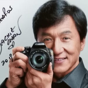 Jackie Chan, The Sleuth of the Ming Dynasty, Autograph Original Signed 6x4 inch Photo