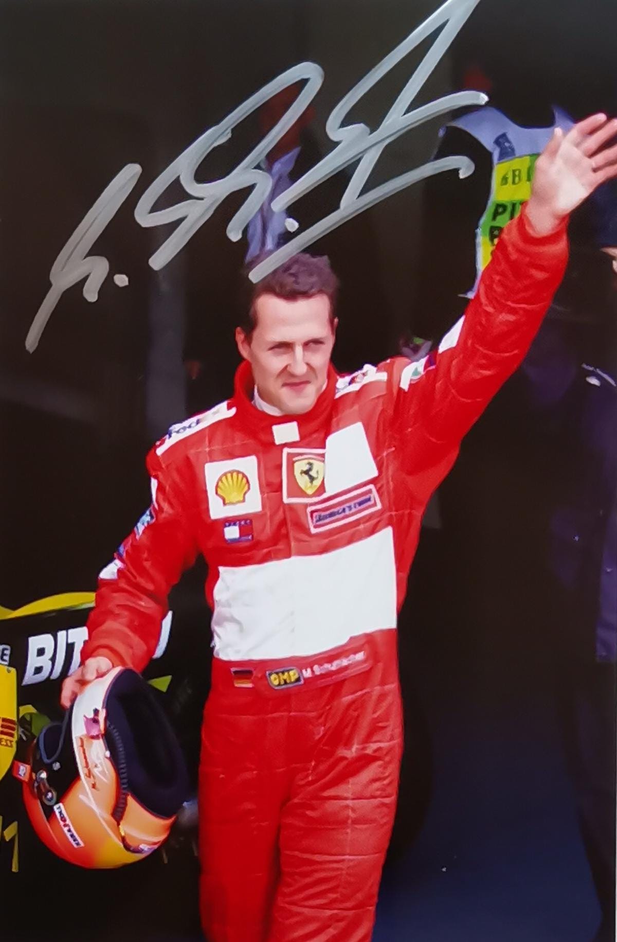 Michael Schumacher Signed - Etsy