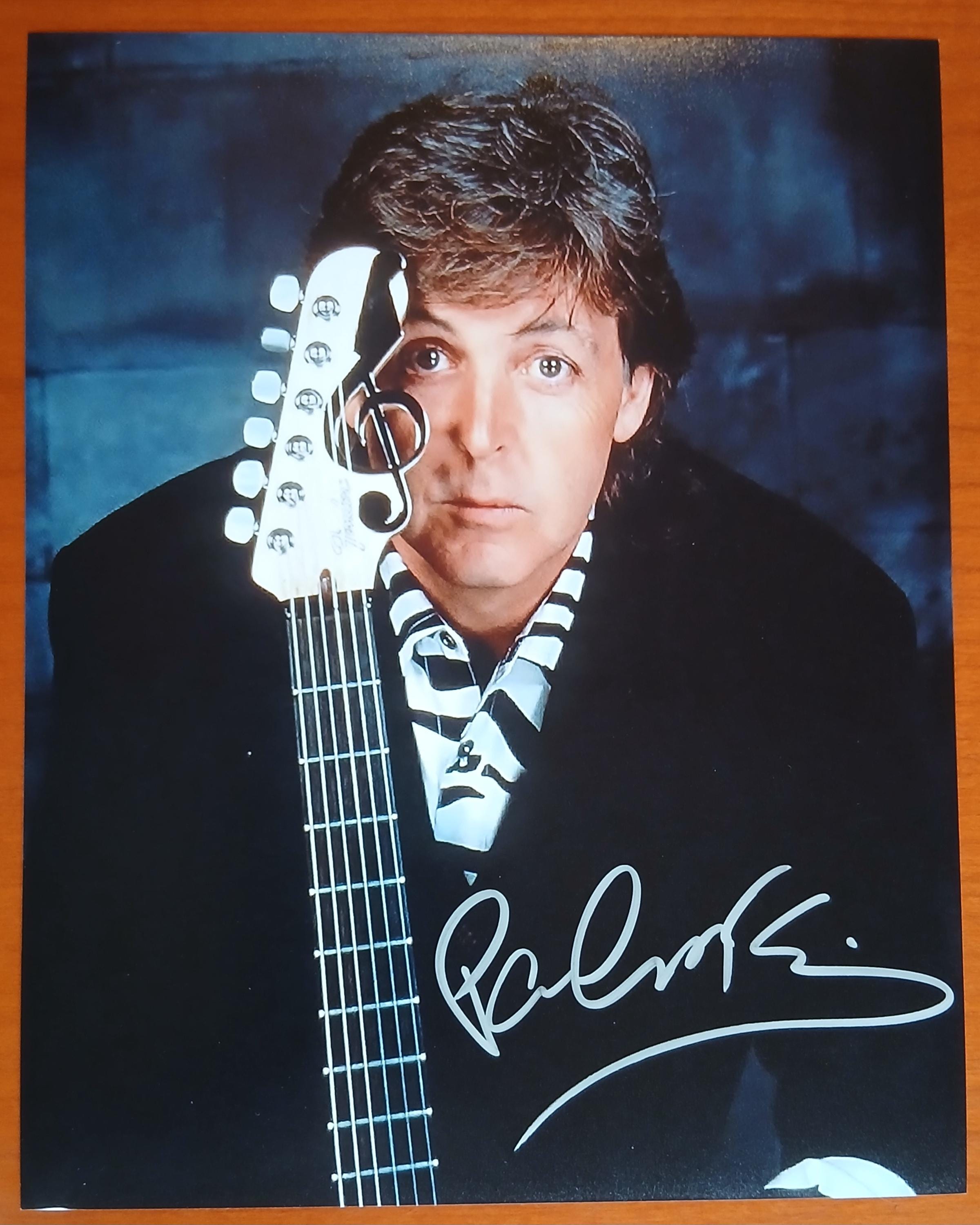 paul mccartney 直筆サイン (RARE!! 送料込み） Paul Mccartney Autograph - Etsy