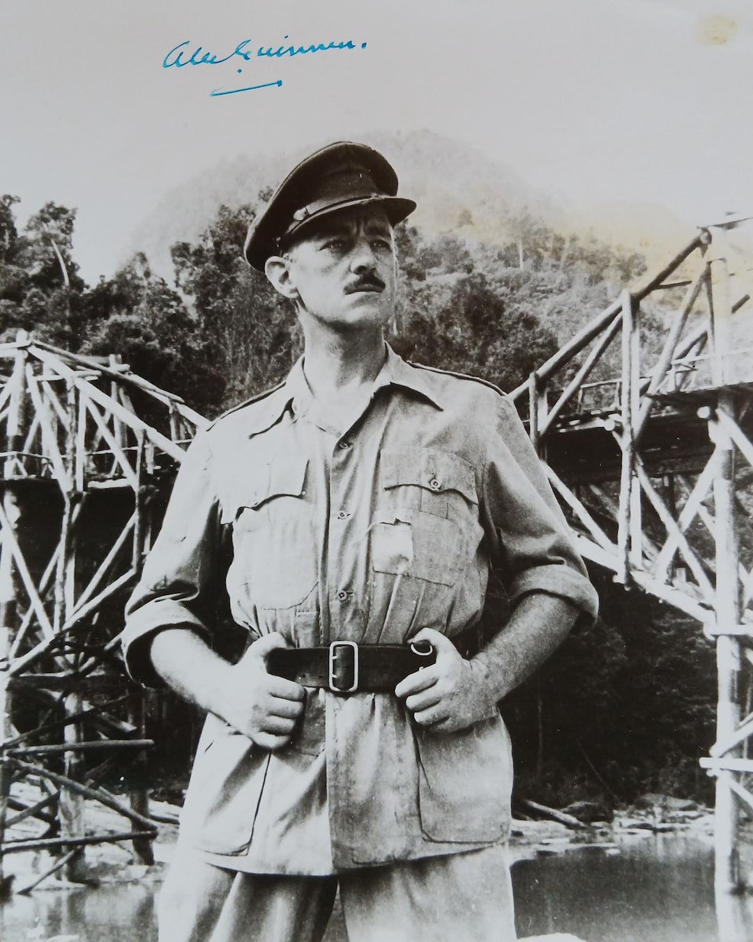 Alec Guinness, Bridge on the River Kwai, Autograph Original Signed 10x8 ...