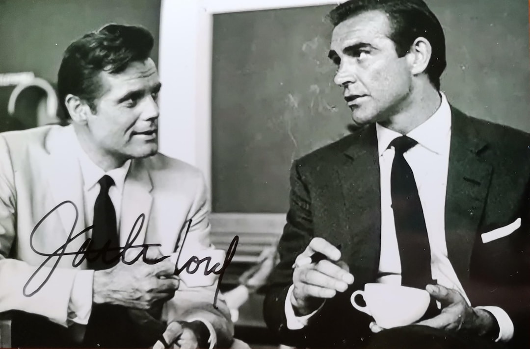 JACK LORD Signed Autographed Photo Face Pose main image 0