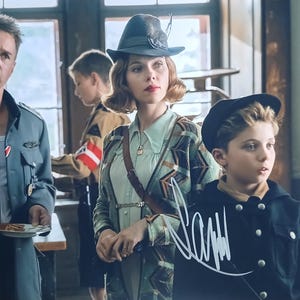 Scarlett Johansson, Jojo Rabbit, Autographed Signed 10x8 inch Photo