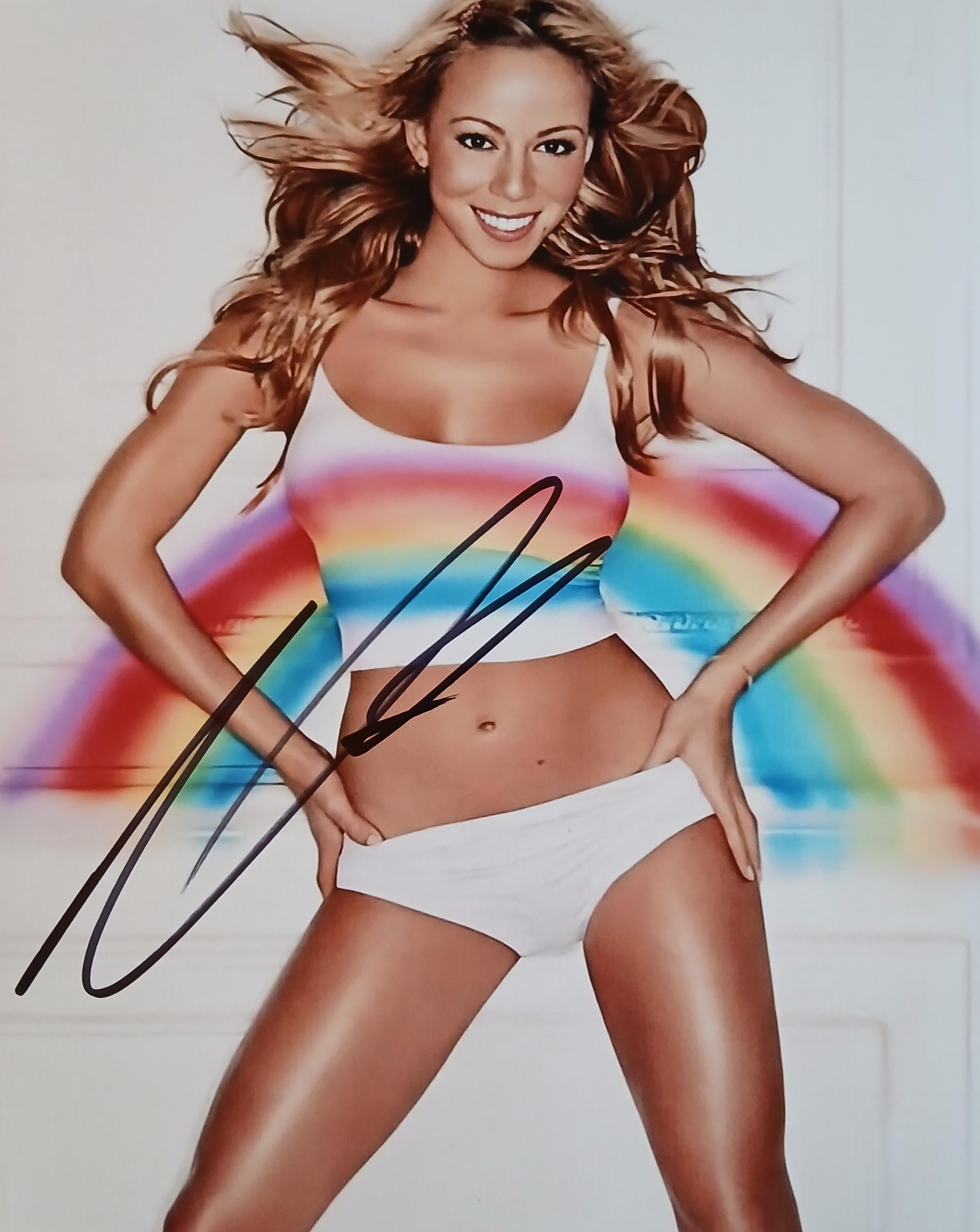 Mariah Carey Signed - Etsy