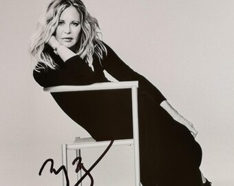 メグ・ライアン直筆サイン入り写真 - COA付き - Etsy 日本