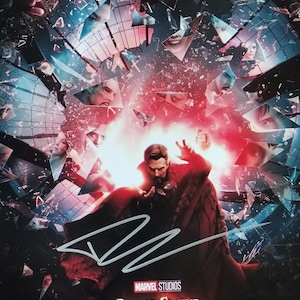 Benedict Cumberbatch, Signed Autographed 10x8 in Photo, Doctor Strange in the Multiverse of Madness