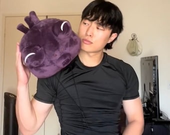 Toji&#39;s worm replica plush, purple chubby giant worm plush Cosplay inspired by Jujutsu Kaisen series, 160cm