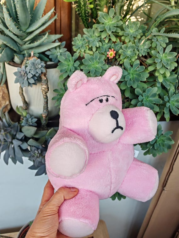 ピンクのクマのぬいぐるみ、トイストーリーのレプリカ、手作り
