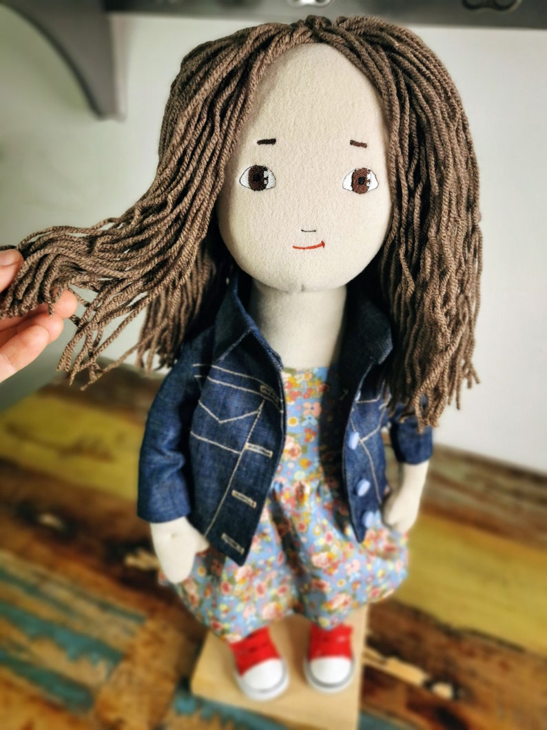 Custom Plush Doll custom portrait plush from photo, turn photo into a selfie figurine, 3d rendering of photo plush, photo to plush image 3