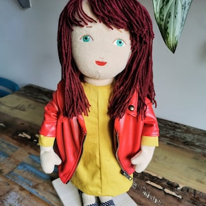 Custom Plush Doll custom portrait plush from photo, turn photo into a selfie figurine, 3d rendering of photo plush, photo to plush image 6