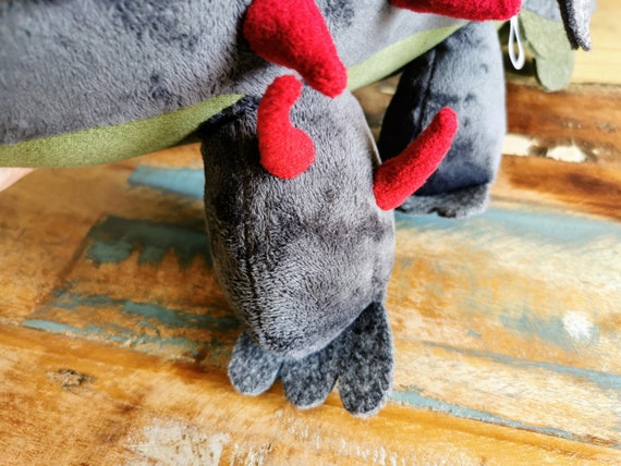 ◆fcolection　レッドドラゴン　戦車　ぬいぐるみ◆可動：顔・首・尻尾◆ ◇fcolection レッドドラゴン 戦車 ぬいぐるみ◇可動：顔・首・尻尾◇