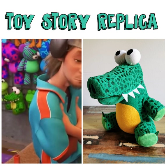 Toy Story 4 Replica Alligator, 27 Cm, Custom Plush Crocodile, OOAK Gift for  a True Toy Story Fan, Embroidery Collectible Plush -  Israel