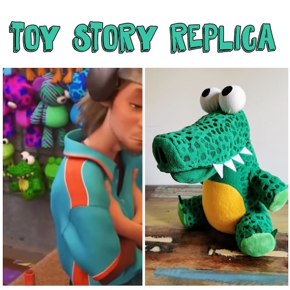 Toy Story 4 Replica Alligator, 27 Cm, Custom Plush Crocodile, OOAK Gift for  a True Toy Story Fan, Embroidery Collectible Plush -  Israel