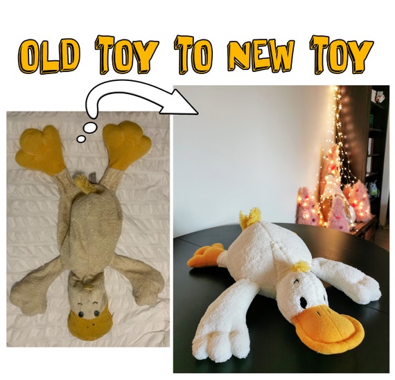 New Plush Based on Old Plushie Photos Childhood Toy Remake Etsy