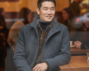 Handmade Men’s Tweed Coat | Classic Vintage Style