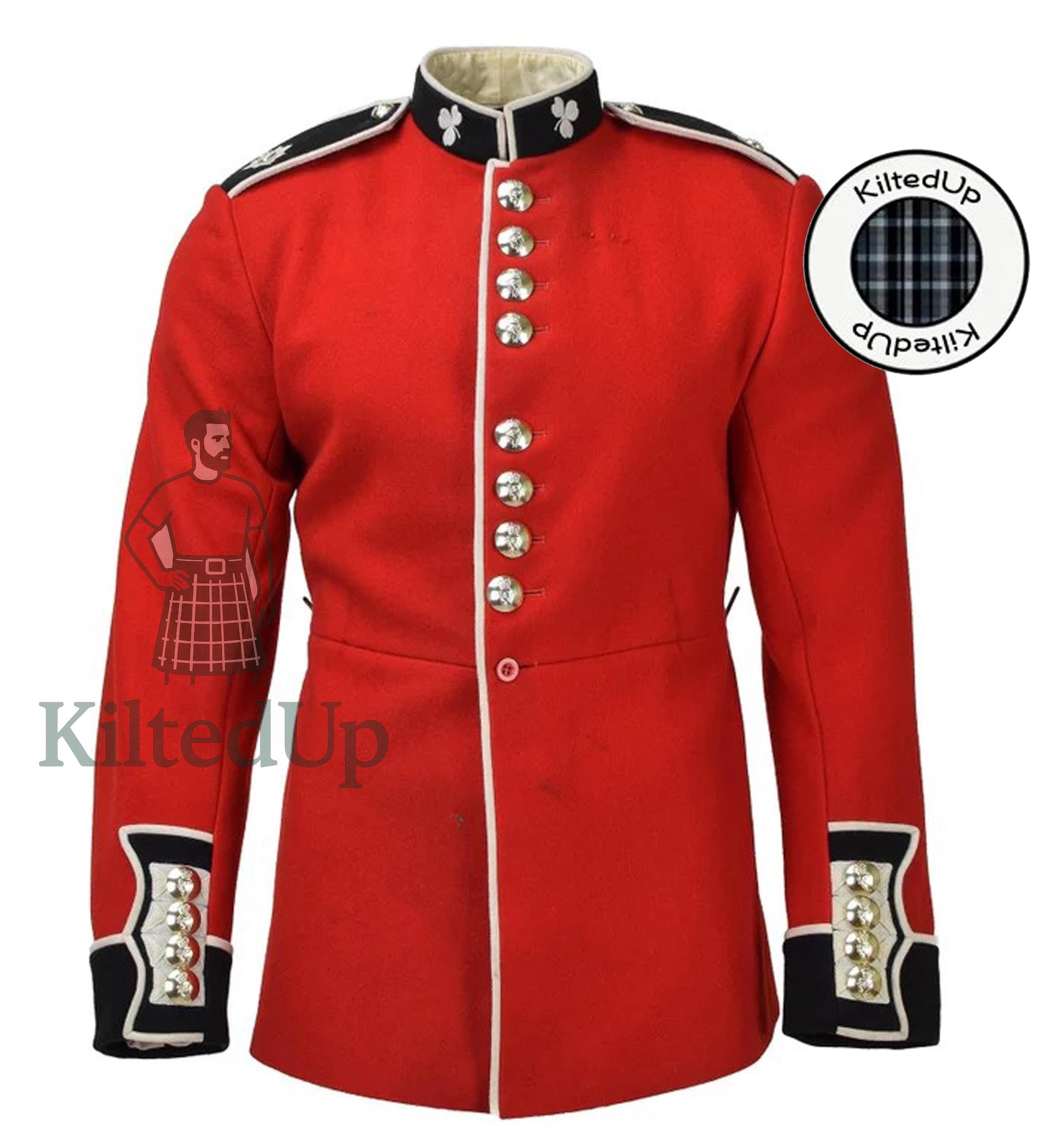 irish mens military dress jacket