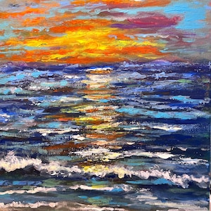 Original Acrylic 11x14  End Of Summer!