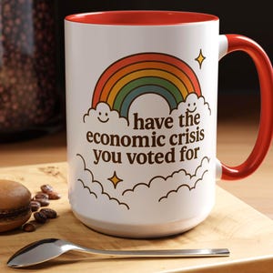Anti-GOP Satire Coffee Mug: Political Humor Gift