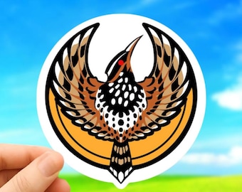 Rebel Arizona Cactus Wren Sticker | Anti ICE Resistance Bird